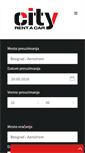 Mobile Screenshot of cityrentacar.rs