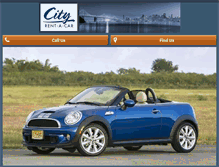 Tablet Screenshot of cityrentacar.com